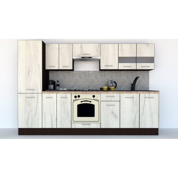 Bucatarie MARINA NEW 290 4B2 Wenge / Decor K001