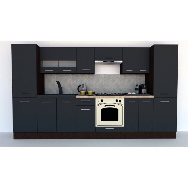 Bucatarie MARINA NEW 340 5A Wenge / Decor 0164