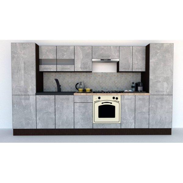 Bucatarie MARINA NEW 340 5A Wenge / Decor 4298