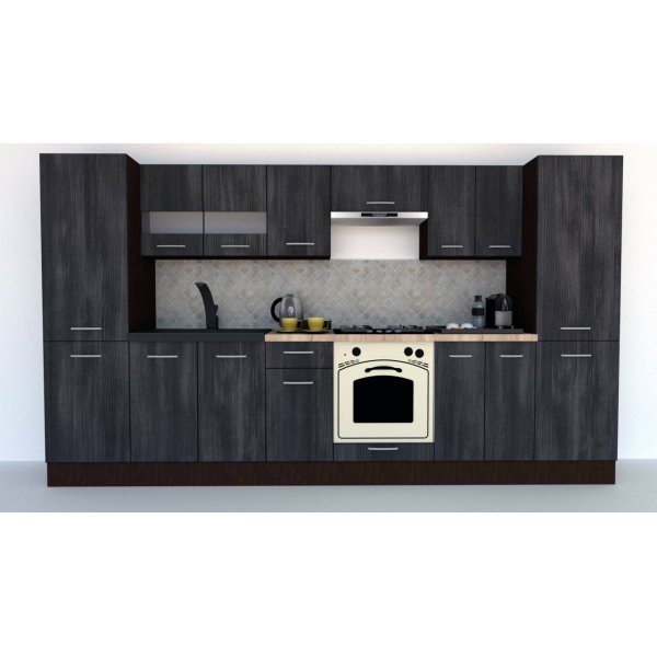 Bucatarie MARINA NEW 340 5A Wenge / Decor 8509