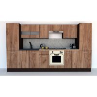 Bucatarie MARINA NEW 340 5A Wenge / Decor K004