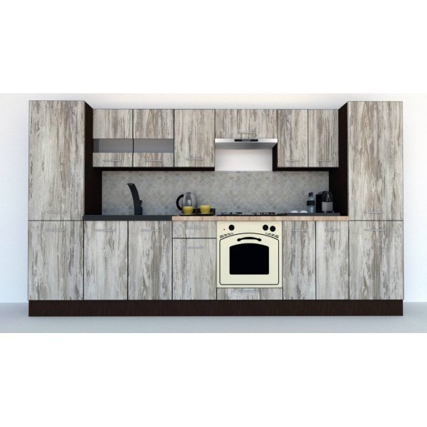 Bucatarie MARINA NEW 340 5A Wenge / Decor K084