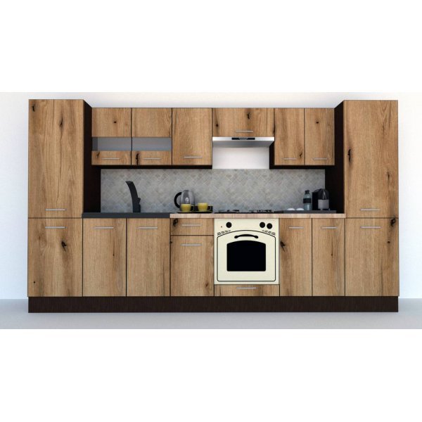 Bucatarie MARINA NEW 340 5A Wenge / Decor K365