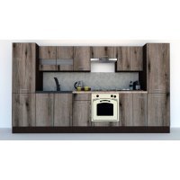 Bucatarie MARINA NEW 340 5A Wenge / Decor K366