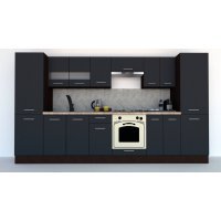 Bucatarie MARINA NEW 340 5B Wenge / Decor 0164