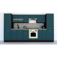 Bucatarie MARINA NEW 340 5B Wenge / Decor 0244