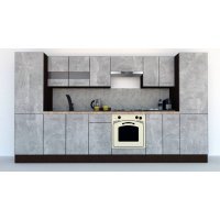 Bucatarie MARINA NEW 340 5B Wenge / Decor 4298