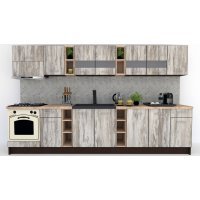 Bucatarie MARINA NEW 340 5C Wenge / Decor K084