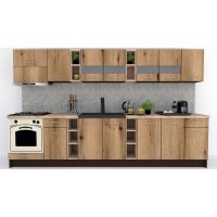 Bucatarie MARINA NEW 340 5C Wenge / Decor K365