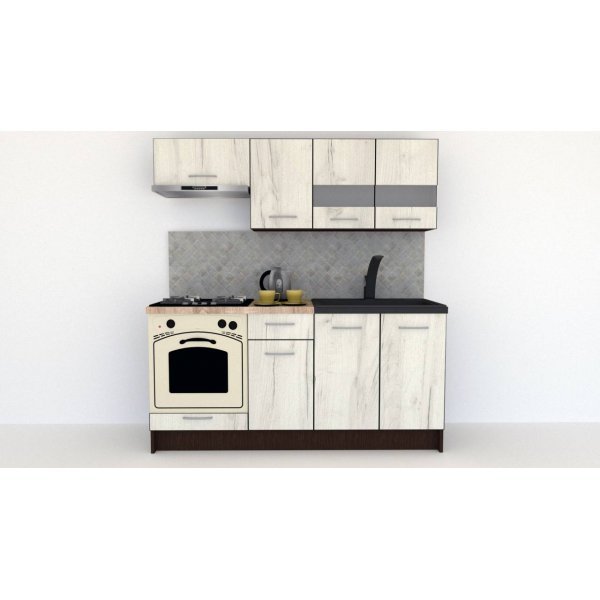 Bucatarie MARINA NEW 180 Wenge / Decor K001