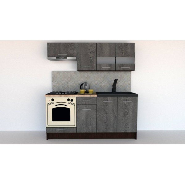 Bucatarie MARINA NEW 180 Wenge / Decor K352