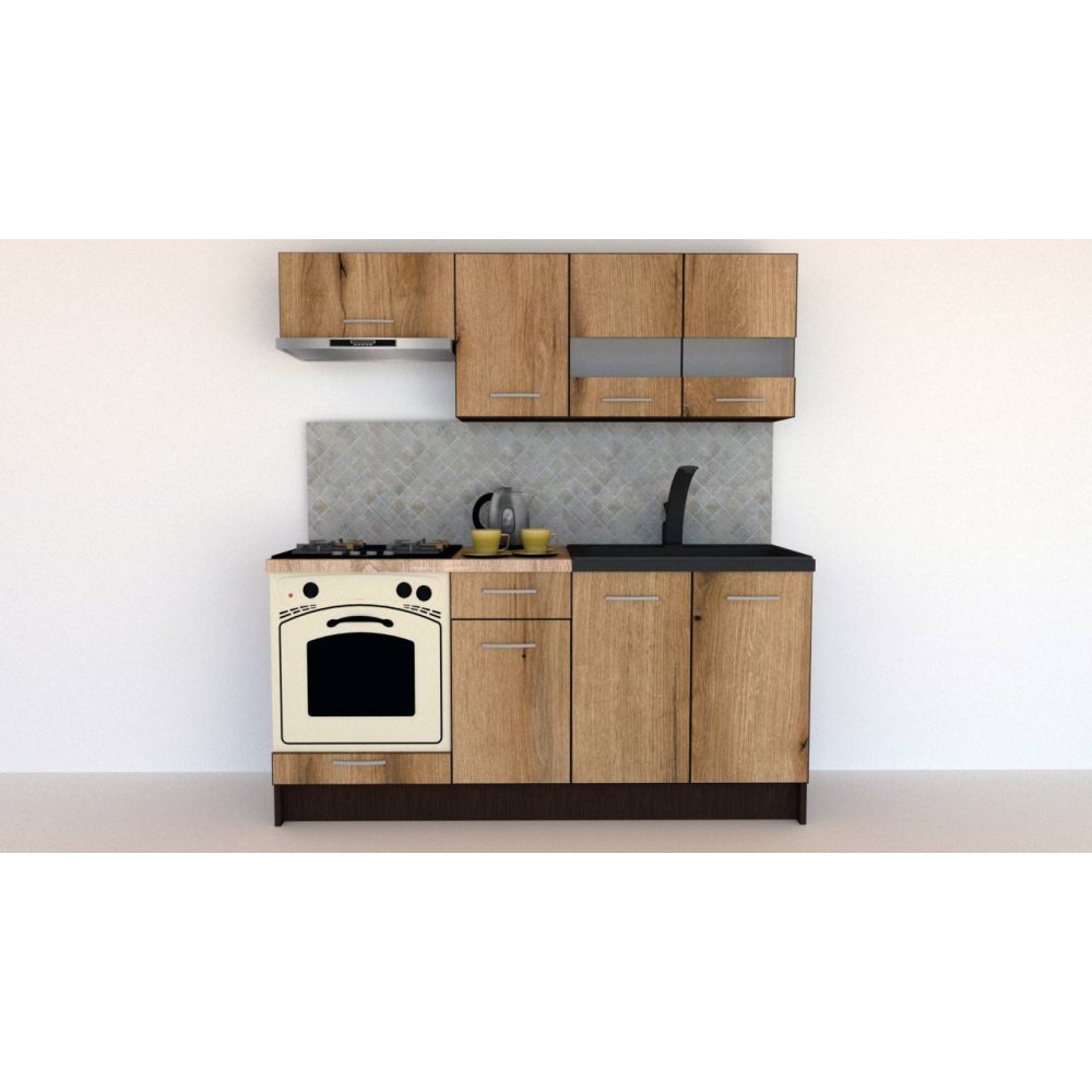 Bucatarie MARINA NEW 180 Wenge / Decor K365