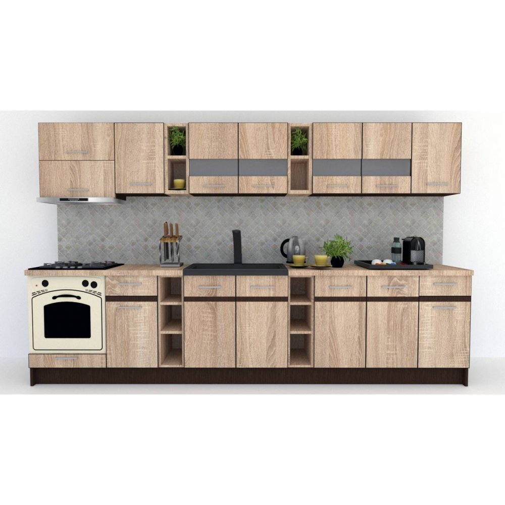 Bucatarie MARINA NEW 340 5C Stejar Sonoma