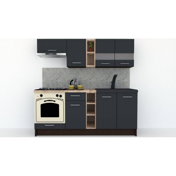 Bucatarie MARINA NEW 200 Wenge / Decor 0164