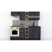 Bucatarie MARINA NEW 200 Wenge / Decor 8509