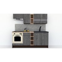 Bucatarie MARINA NEW 200 Wenge / Decor K352
