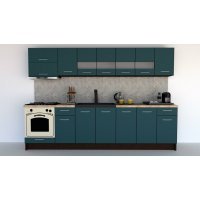 Bucatarie MARINA NEW 300 B Wenge / Decor 0244