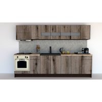 Bucatarie MARINA NEW 300 B Wenge / Decor K366