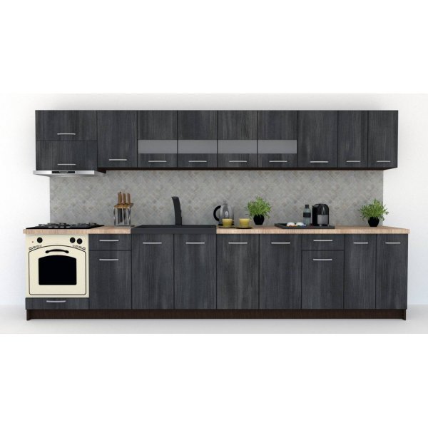 Bucatarie MARINA NEW 360 Wenge / Decor 8509