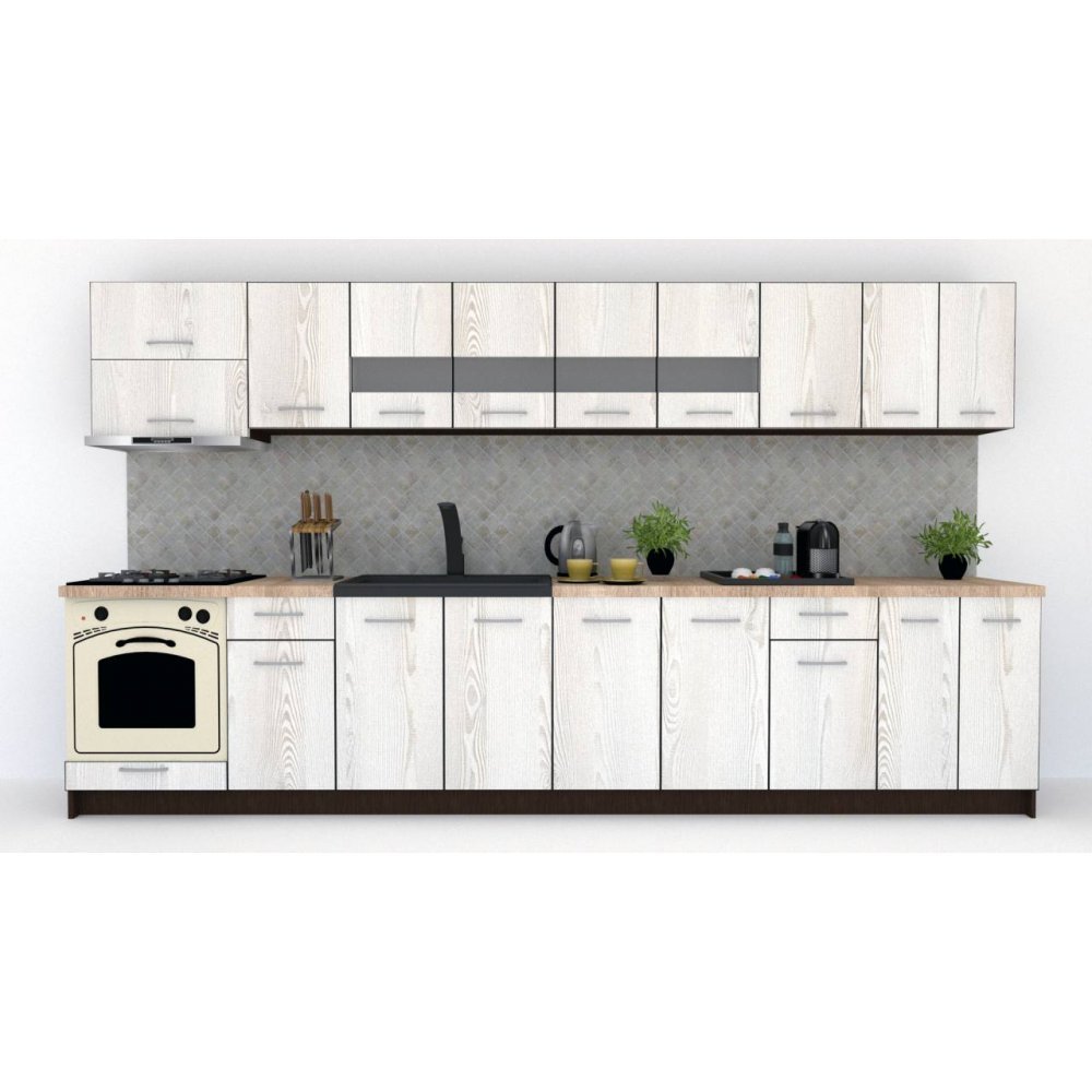 Bucatarie MARINA NEW 360 Wenge / Decor K010