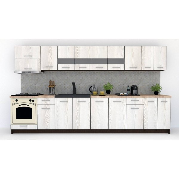 Bucatarie MARINA NEW 360 Wenge / Decor K010