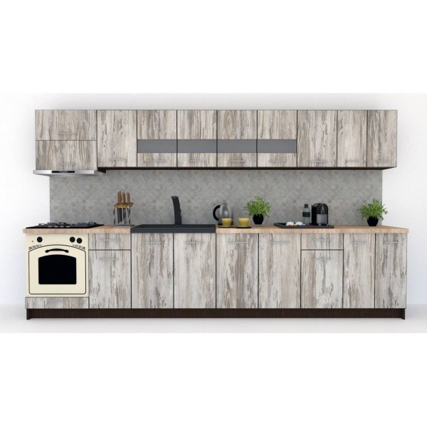 Bucatarie MARINA NEW 360 Wenge / Decor K084