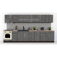 Bucatarie MARINA NEW 360 Wenge / Decor K352
