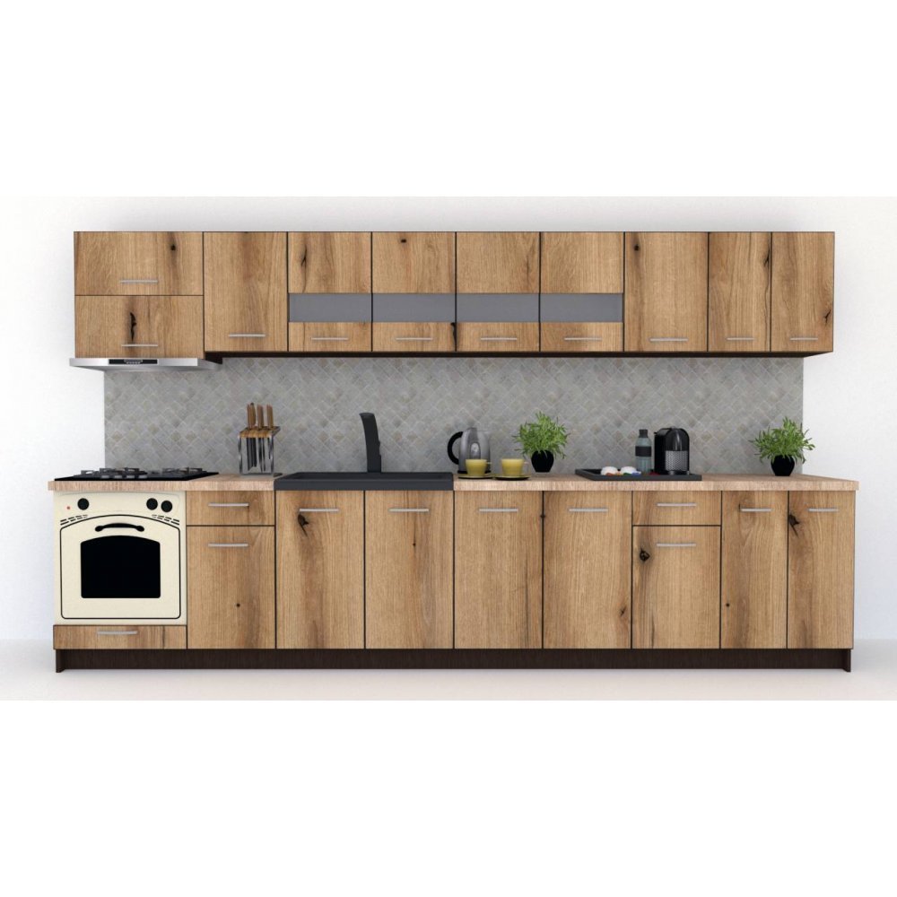 Bucatarie MARINA NEW 360 Wenge / Decor K365