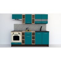 Bucatarie MARINA NEW 220 Wenge / Decor 0245