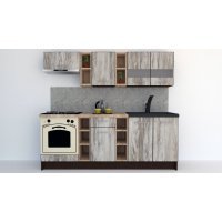 Bucatarie MARINA NEW 220 Wenge / Decor K084