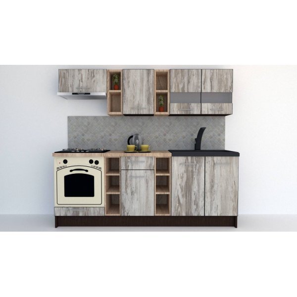 Bucatarie MARINA NEW 220 Wenge / Decor K084