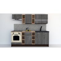 Bucatarie MARINA NEW 220 Wenge / Decor K352