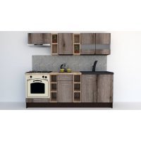 Bucatarie MARINA NEW 220 Wenge / Decor K366