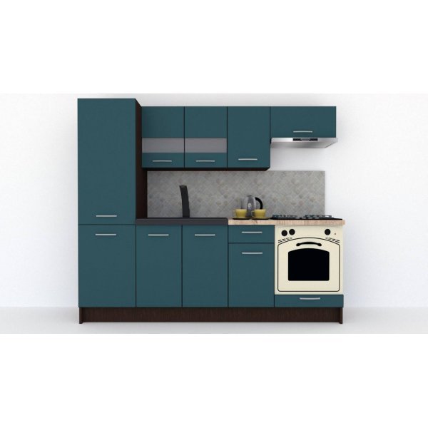 Bucatarie MARINA NEW 230 B Wenge / Decor 0244