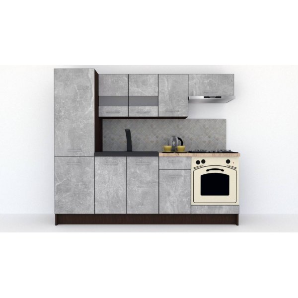 Bucatarie MARINA NEW 230 B Wenge / Decor 4298