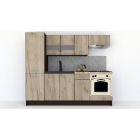 Bucatarie MARINA NEW 230 B Wenge / Decor K002