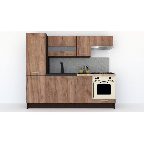Bucatarie MARINA NEW 230 B Wenge / Decor K004