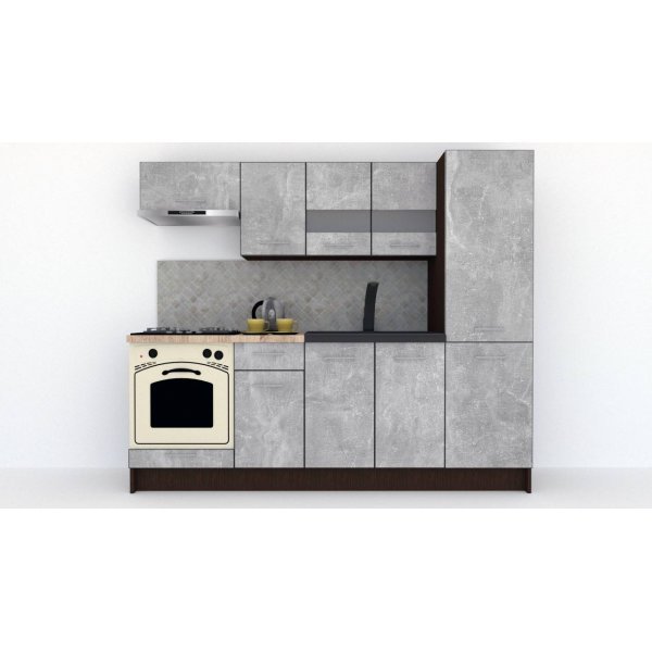 Bucatarie MARINA NEW 230 A Wenge / Decor 4298