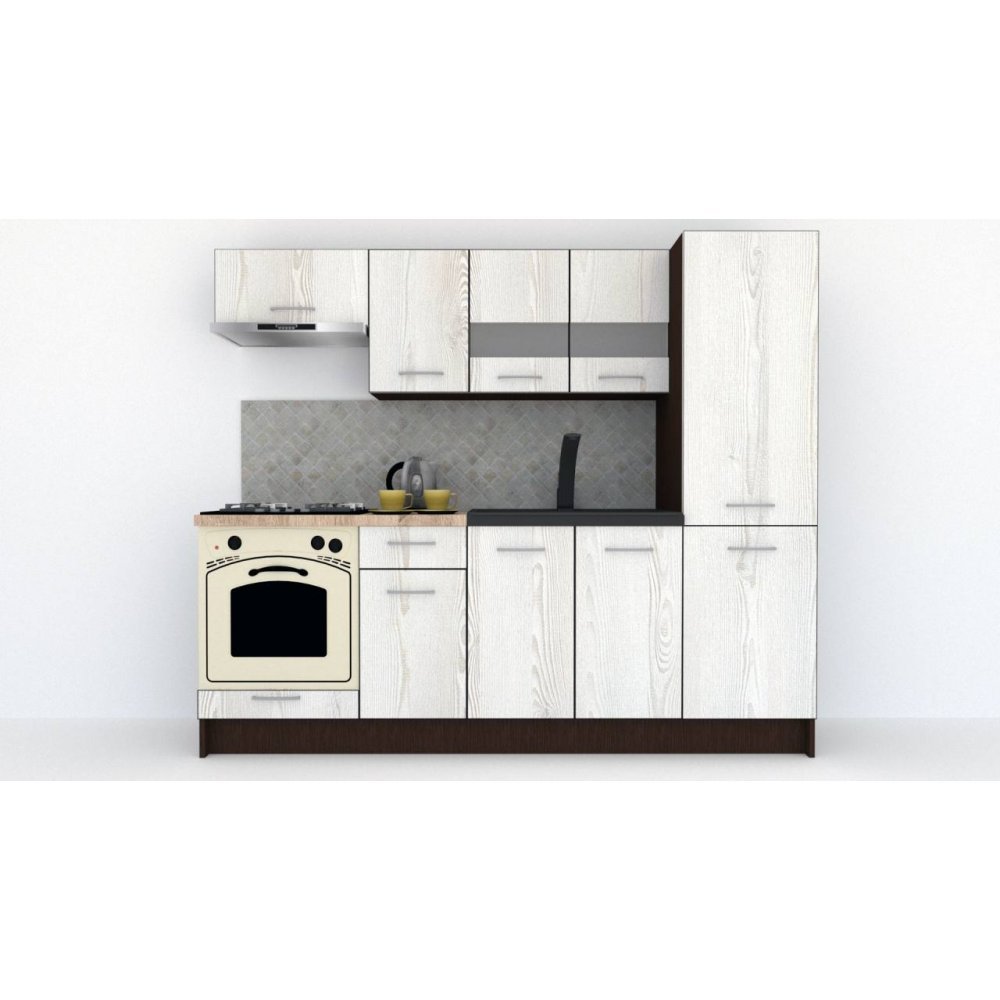 Bucatarie MARINA NEW 230 A Wenge / Decor K010