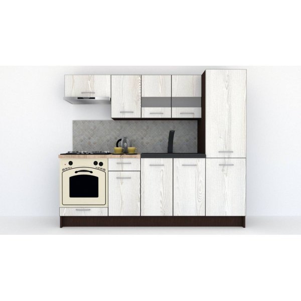 Bucatarie MARINA NEW 230 A Wenge / Decor K010