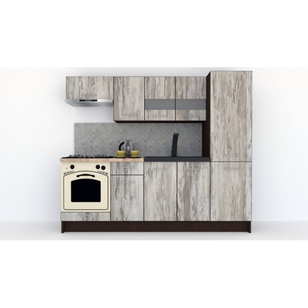 Bucatarie MARINA NEW 230 A Wenge / Decor K084