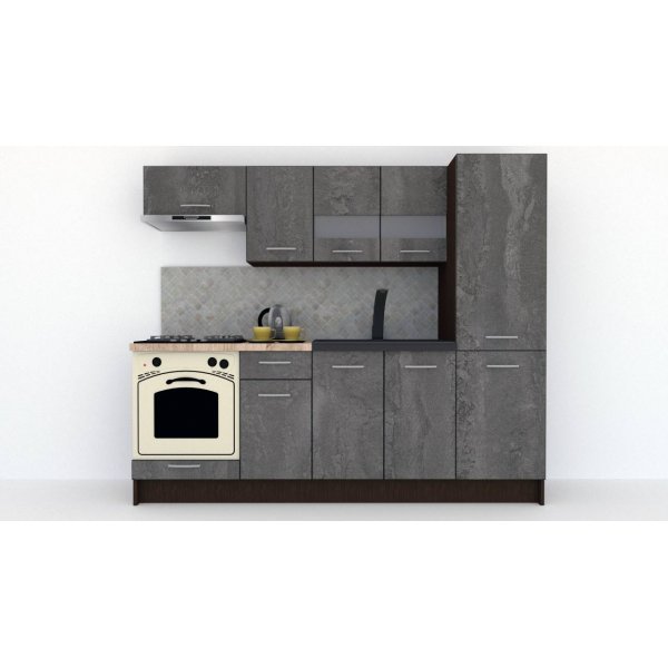 Bucatarie MARINA NEW 230 A Wenge / Decor K352