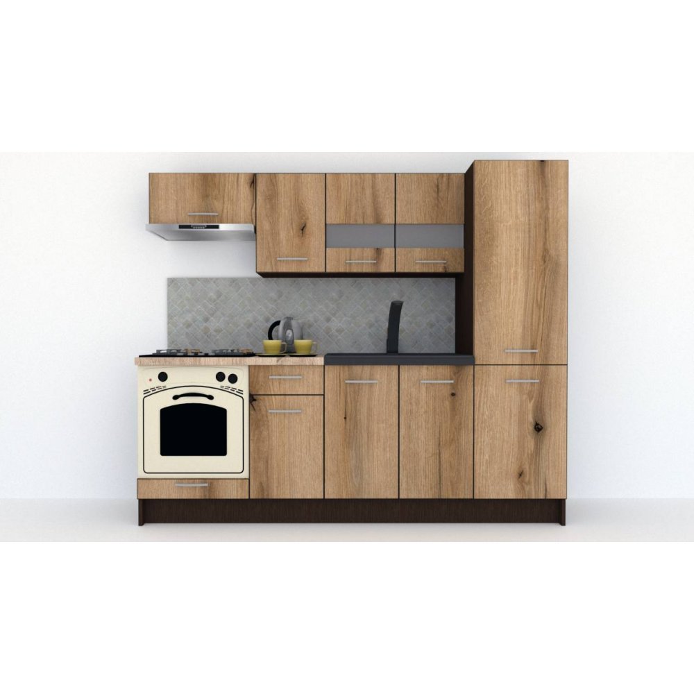 Bucatarie MARINA NEW 230 A Wenge / Decor K365