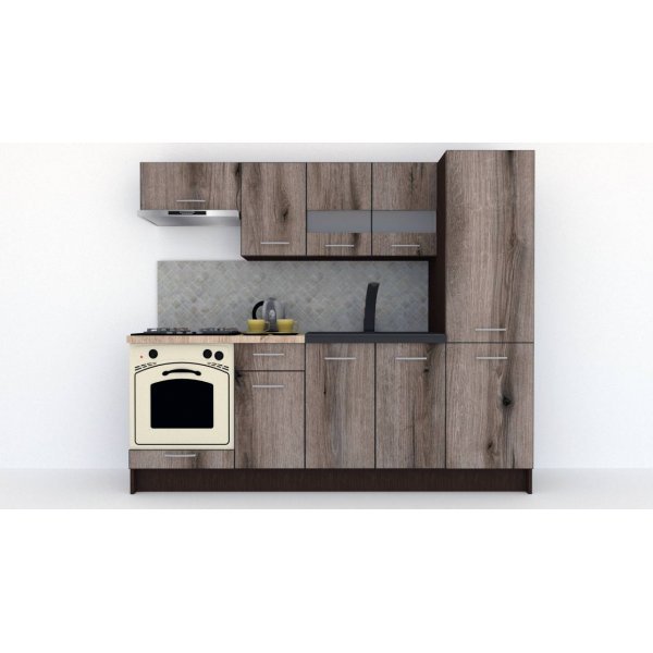 Bucatarie MARINA NEW 230 A Wenge / Decor K366