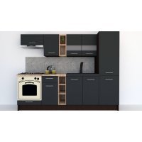 Bucatarie MARINA NEW 250 A Wenge / Decor 0164