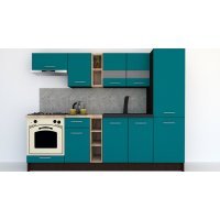 Bucatarie MARINA NEW 250 A Wenge / Decor 0245