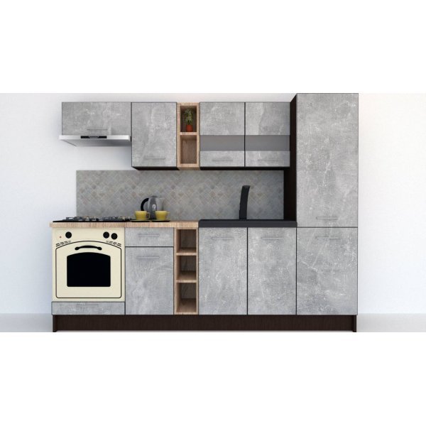 Bucatarie MARINA NEW 250 A Wenge / Decor 4298