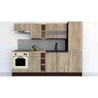 Bucatarie MARINA NEW 250 A Wenge / Decor K002