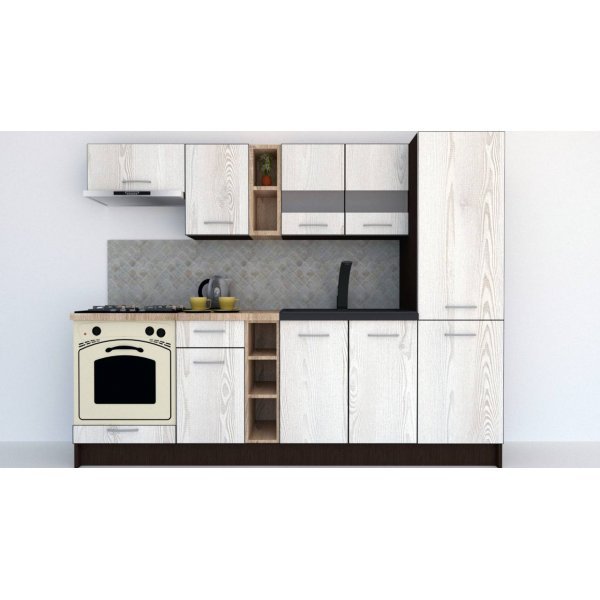 Bucatarie MARINA NEW 250 A Wenge / Decor K010