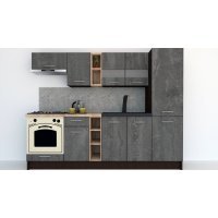 Bucatarie MARINA NEW 250 A Wenge / Decor K352